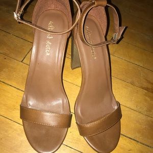 Brown Strap Heels
